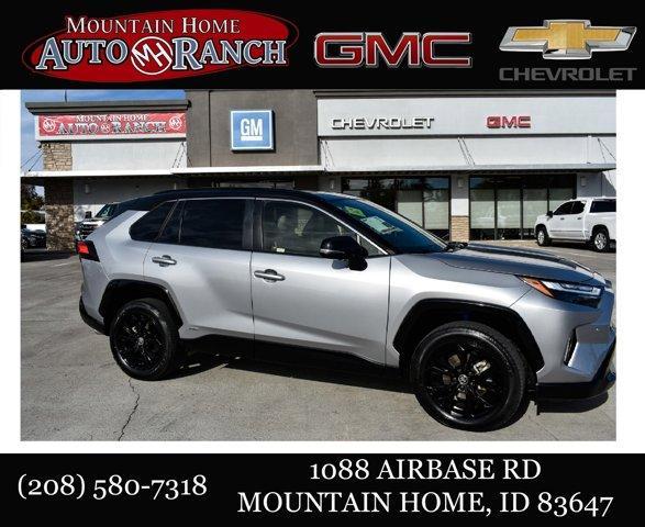 used 2023 Toyota RAV4 Hybrid car, priced at $42,000