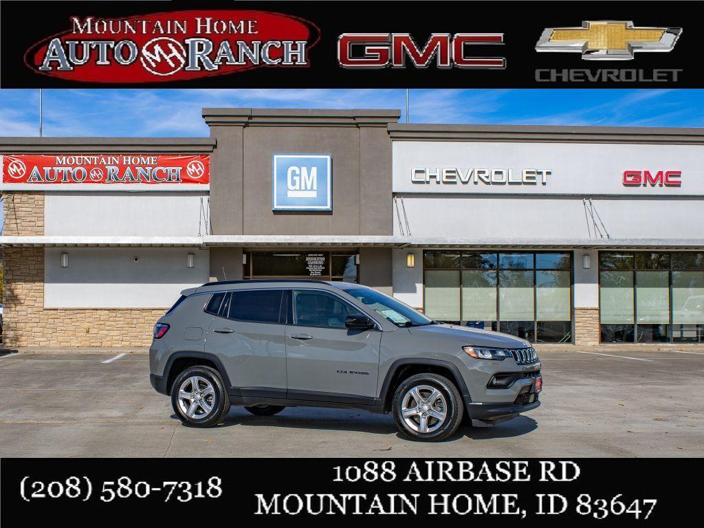 used 2023 Jeep Compass car, priced at $23,500