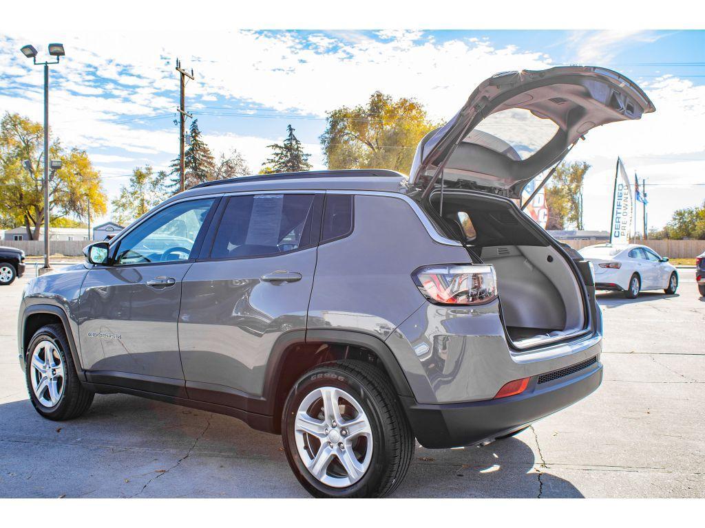 used 2023 Jeep Compass car, priced at $23,500