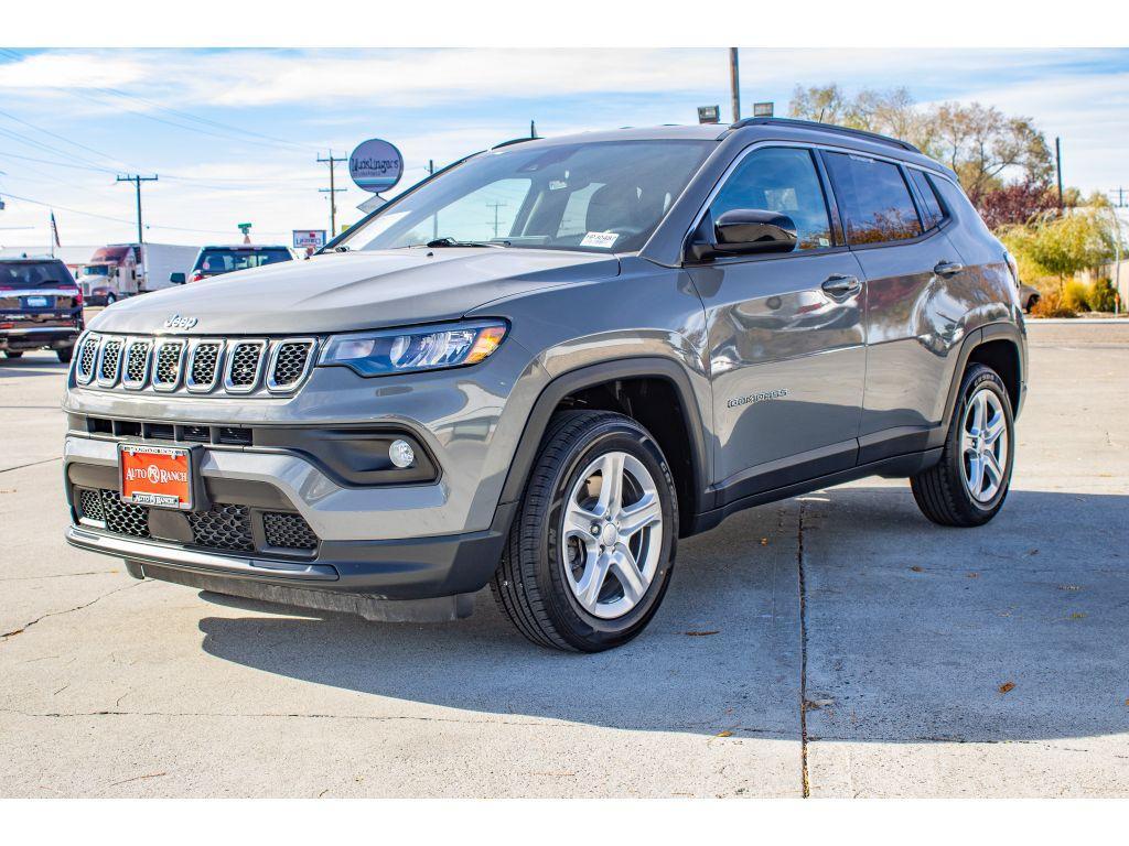 used 2023 Jeep Compass car, priced at $23,500
