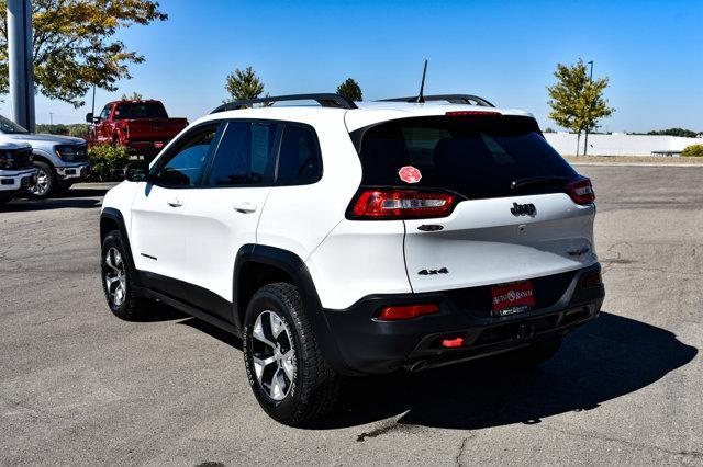 used 2017 Jeep Cherokee car, priced at $15,500