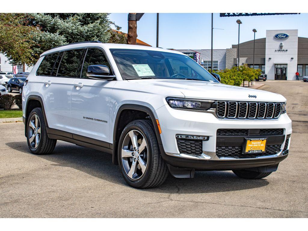 used 2021 Jeep Grand Cherokee L car, priced at $30,500