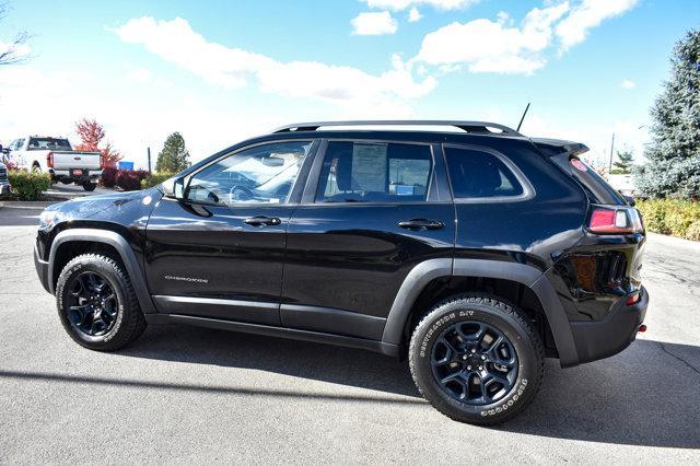 used 2021 Jeep Cherokee car, priced at $26,500