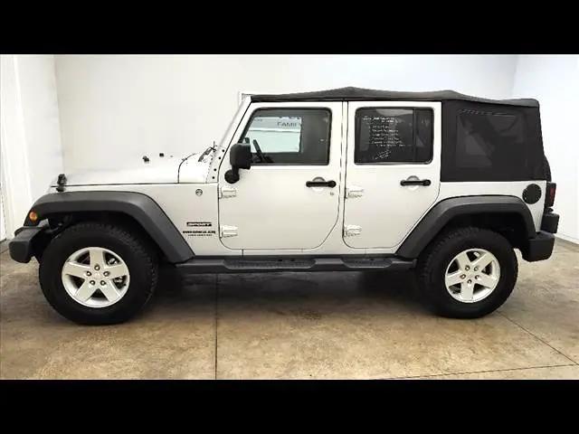 used 2012 Jeep Wrangler Unlimited car, priced at $14,995