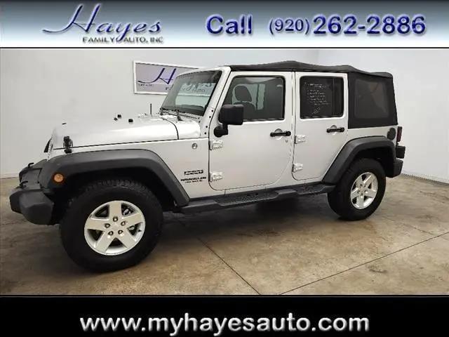 used 2012 Jeep Wrangler Unlimited car, priced at $14,995