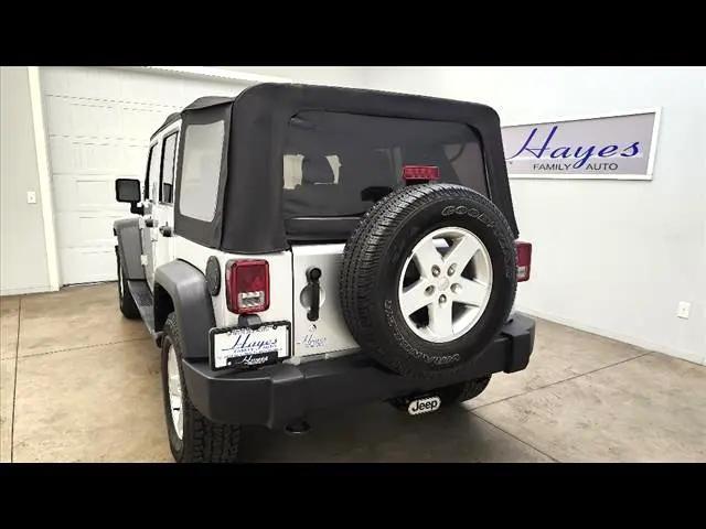 used 2012 Jeep Wrangler Unlimited car, priced at $14,995