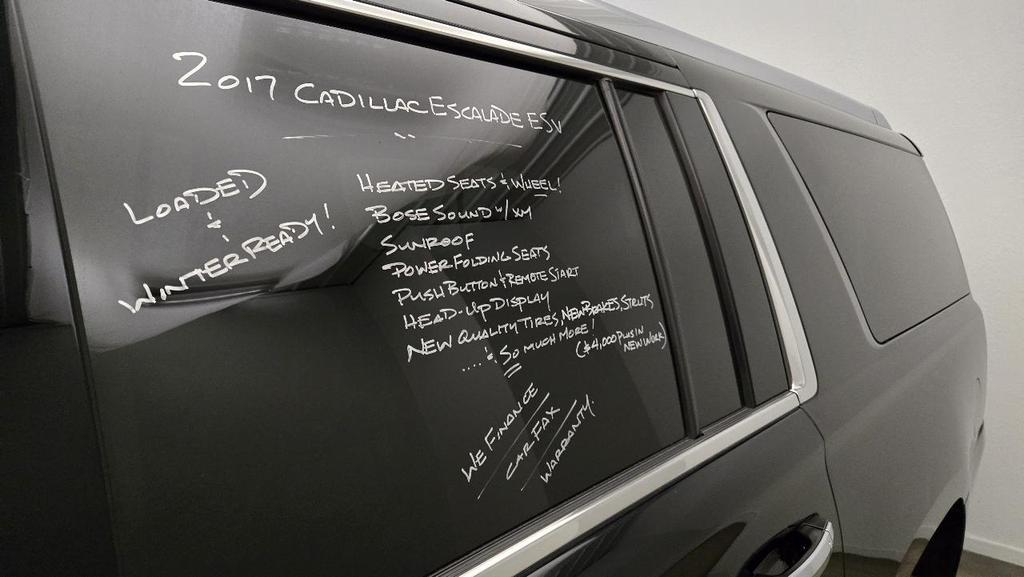 used 2017 Cadillac Escalade ESV car, priced at $21,795