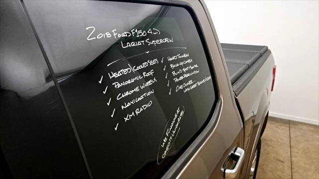 used 2018 Ford F-150 car, priced at $19,750
