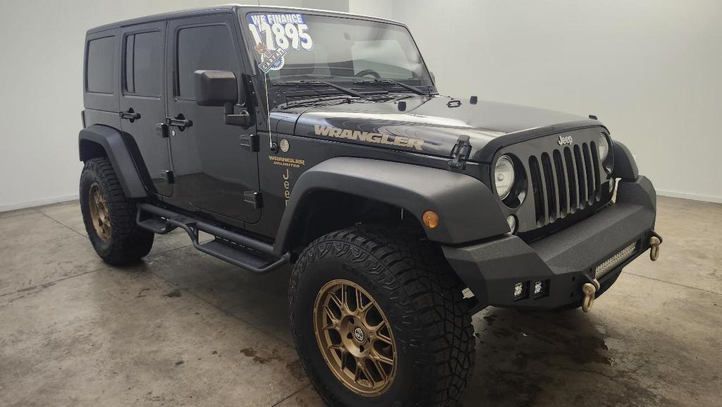 used 2016 Jeep Wrangler Unlimited car, priced at $17,895