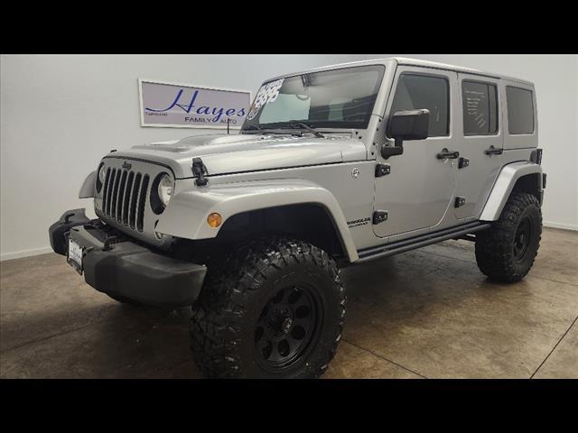 used 2015 Jeep Wrangler Unlimited car, priced at $13,895