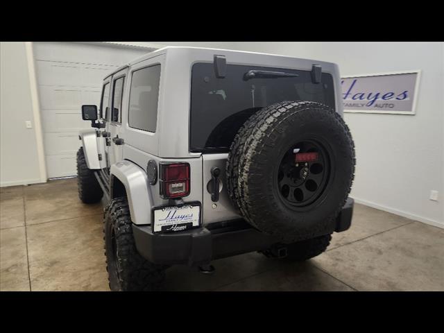 used 2015 Jeep Wrangler Unlimited car, priced at $13,895