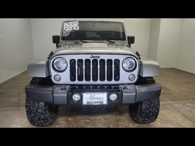 used 2015 Jeep Wrangler Unlimited car, priced at $13,895