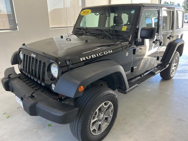used 2016 Jeep Wrangler Unlimited car, priced at $17,679