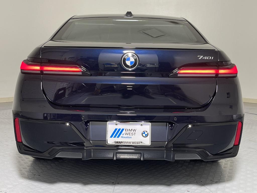 new 2025 BMW 740 car, priced at $102,125