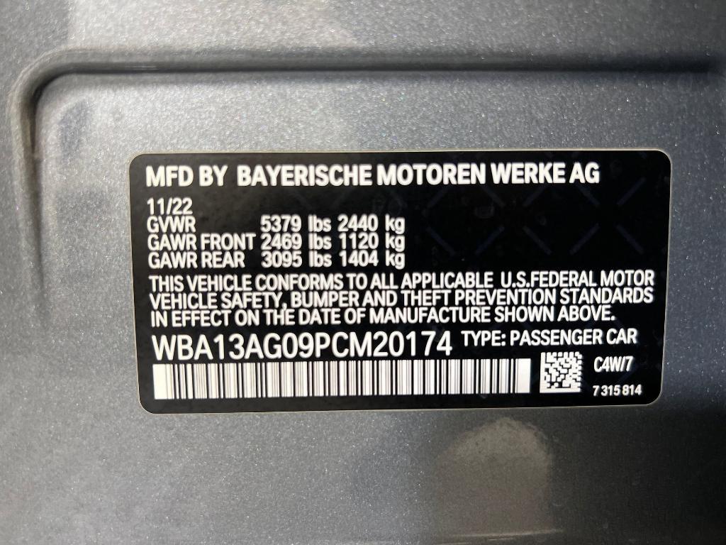 used 2023 BMW 530e car, priced at $33,999