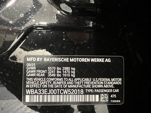 new 2026 BMW 760 car, priced at $136,445