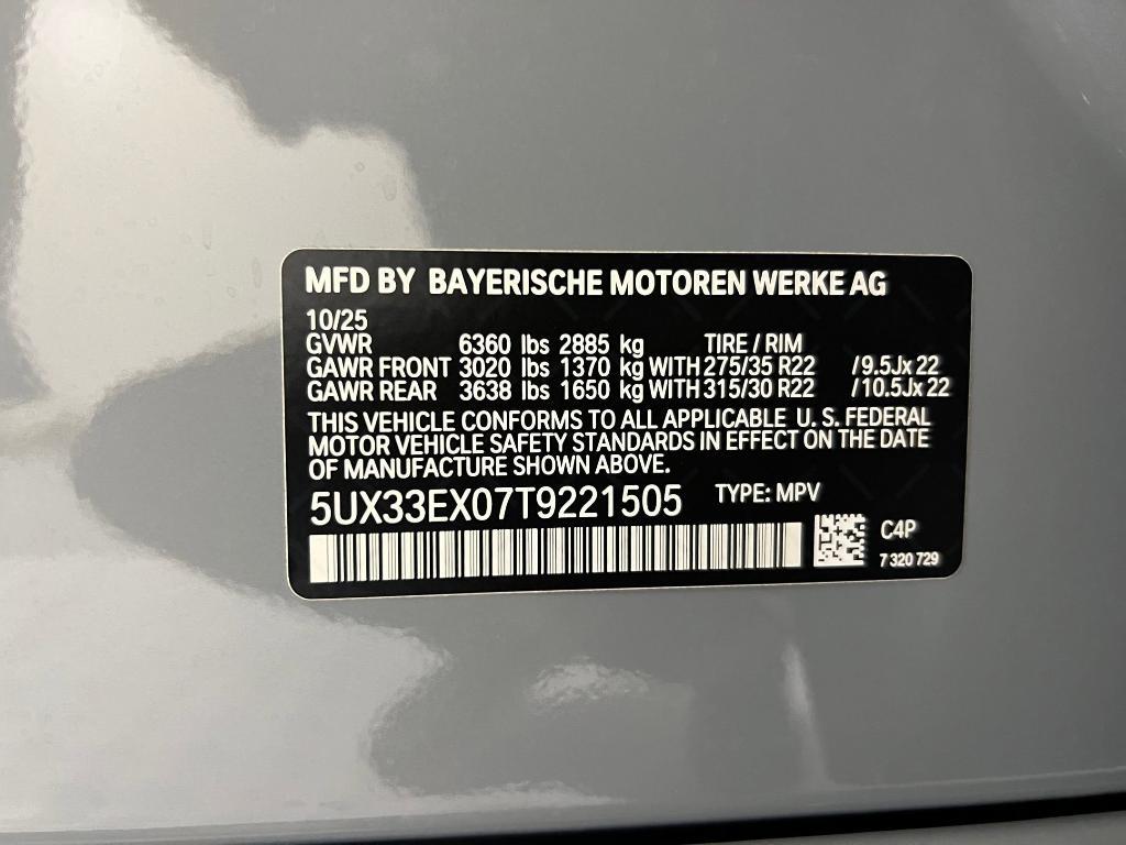 new 2026 BMW X6 car, priced at $90,025