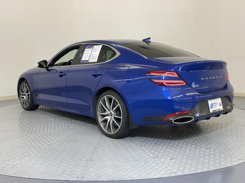 used 2023 Genesis G70 car, priced at $31,999