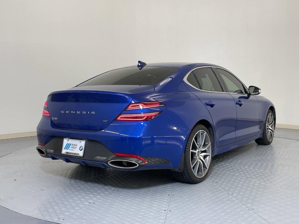 used 2023 Genesis G70 car, priced at $31,999