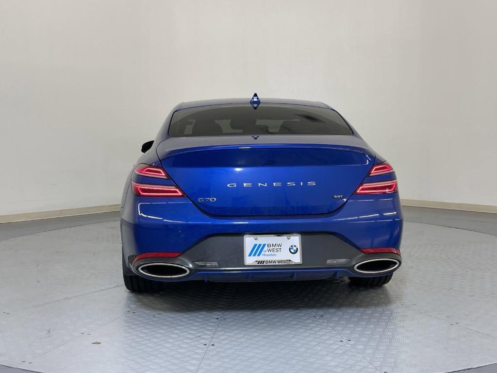 used 2023 Genesis G70 car, priced at $31,999