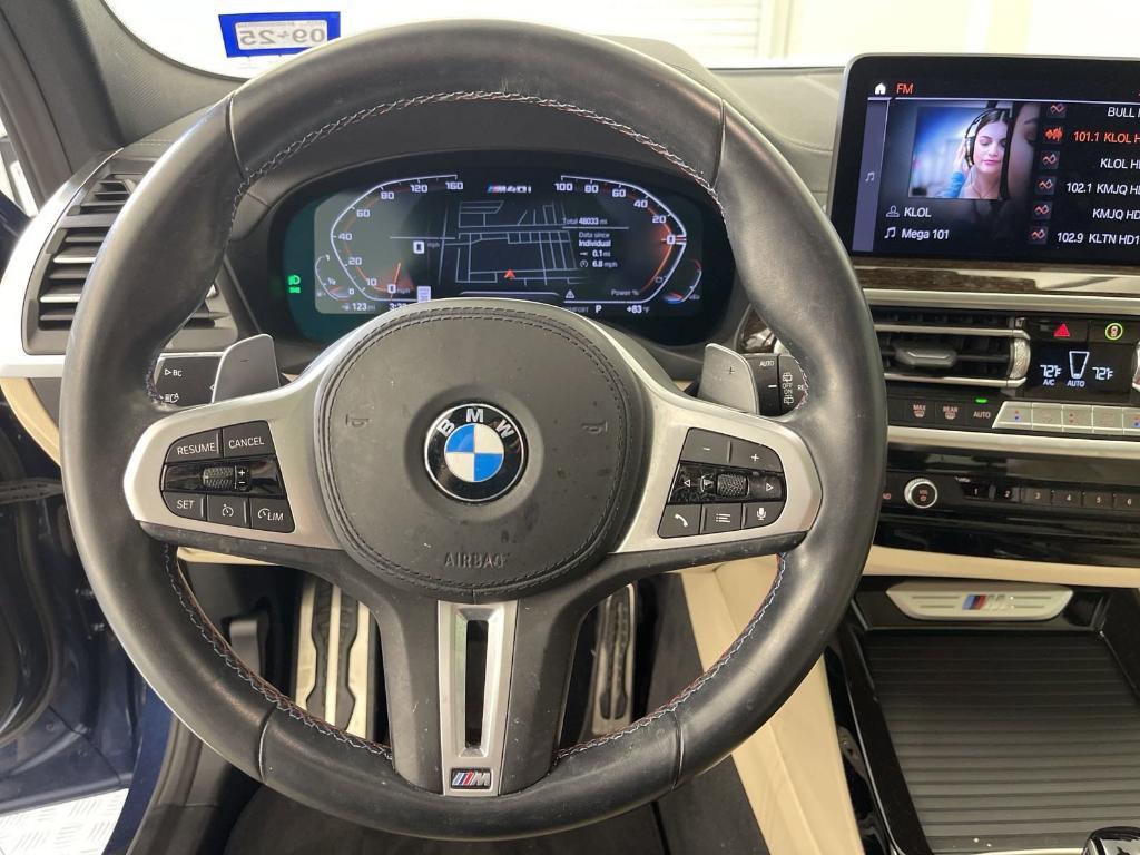 used 2022 BMW X3 car, priced at $39,986