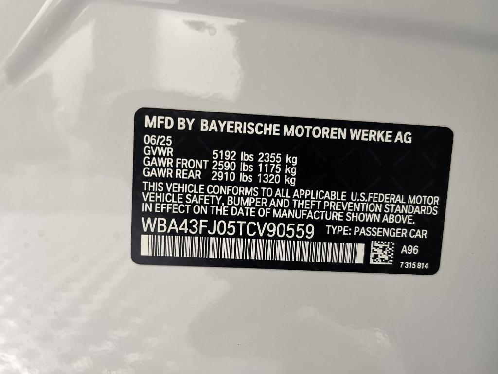 new 2026 BMW 530 car, priced at $65,750