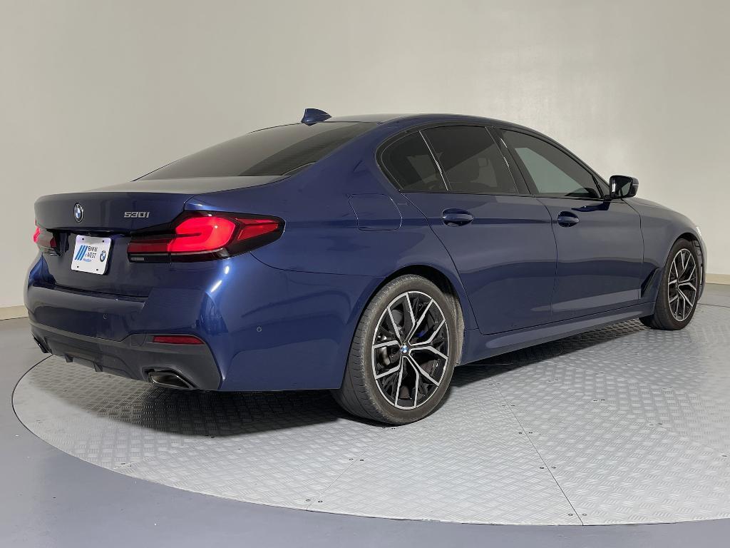 used 2022 BMW 530 car, priced at $34,999