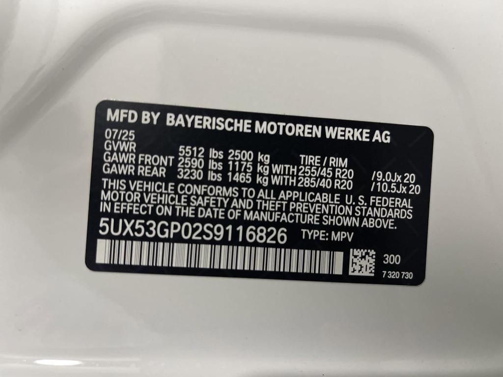 used 2025 BMW X3 car, priced at $47,671