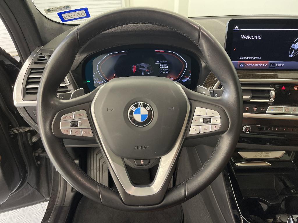 used 2022 BMW X3 car, priced at $32,999