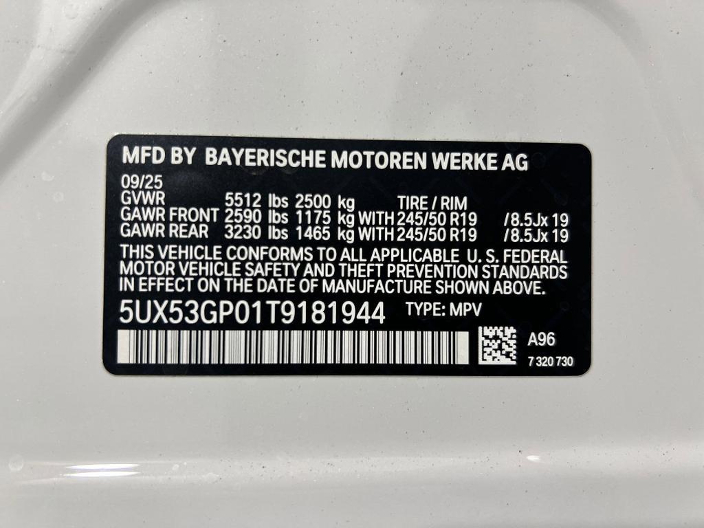 new 2026 BMW X3 car, priced at $58,335