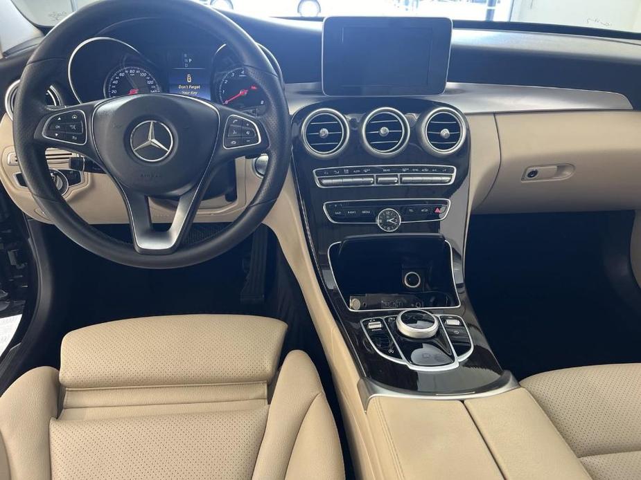 used 2018 Mercedes-Benz C-Class car, priced at $20,999