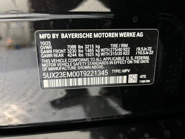 new 2026 BMW X7 car, priced at $105,735