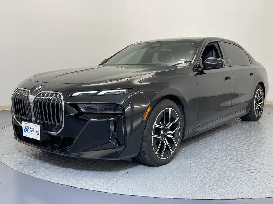 used 2024 BMW 740 car, priced at $76,498