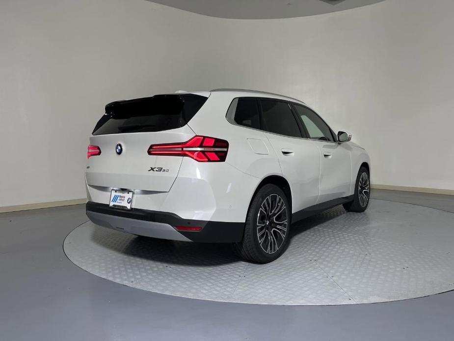 new 2025 BMW X3 car, priced at $55,740