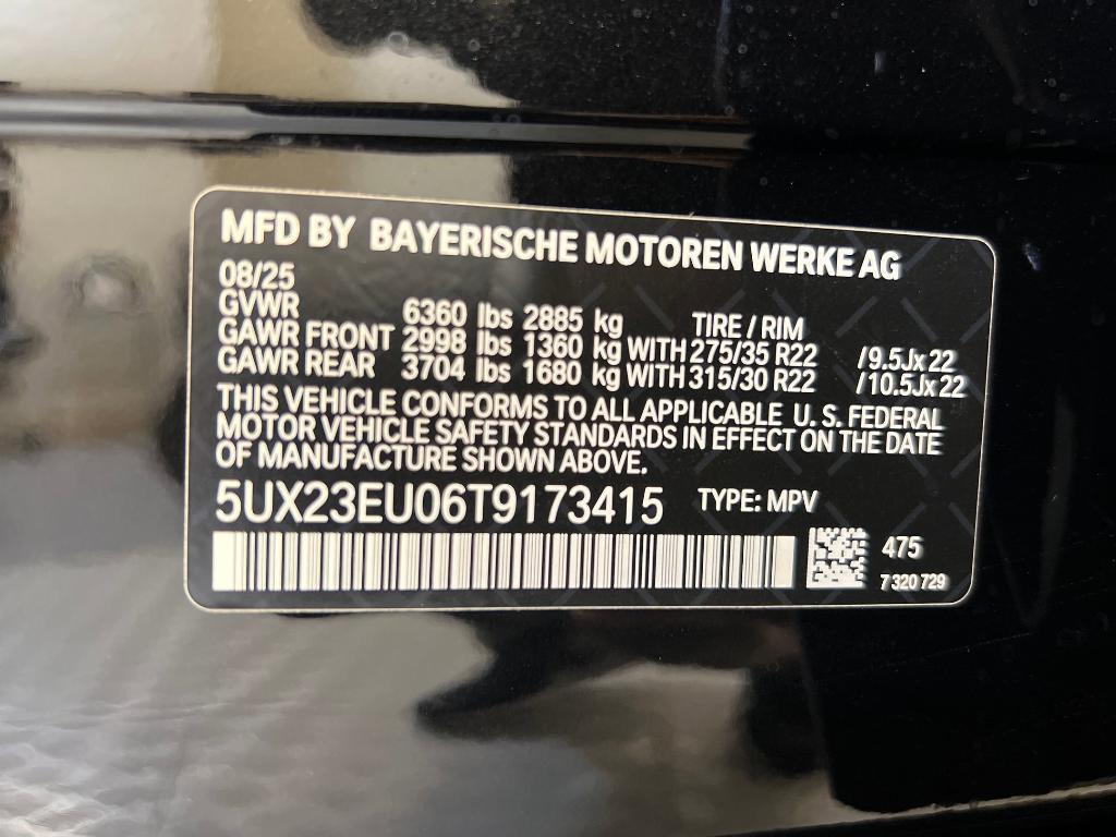 new 2026 BMW X5 car, priced at $83,950