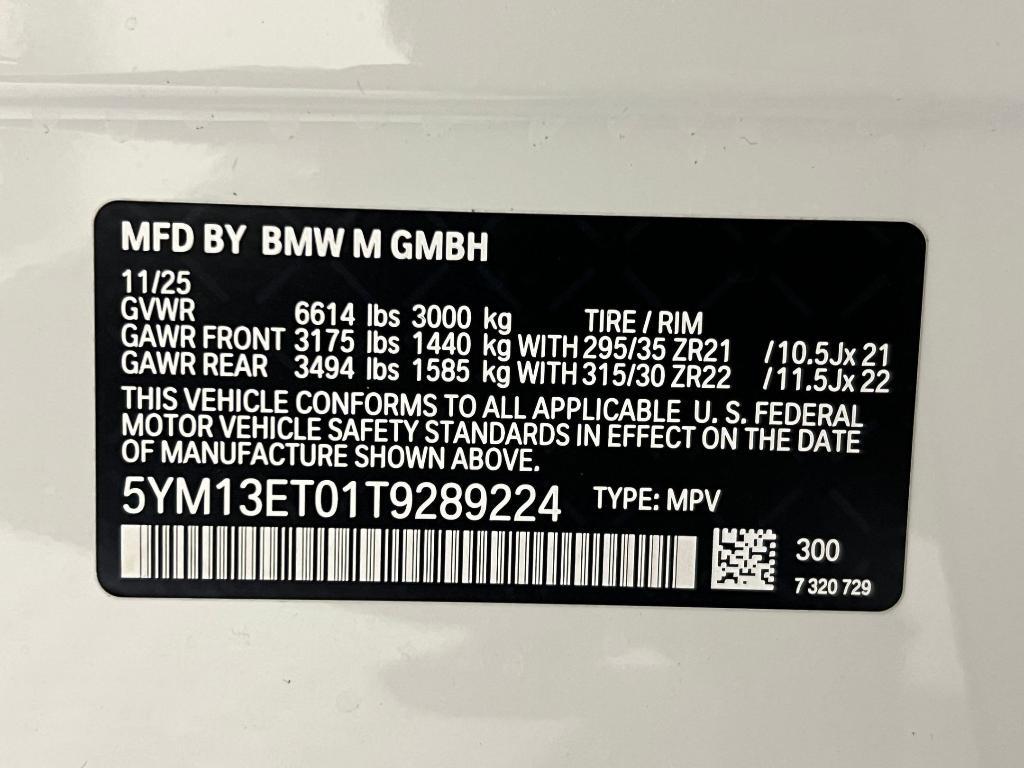 new 2026 BMW X5 M car, priced at $139,675