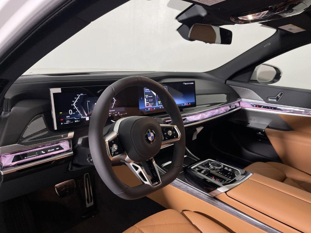 new 2025 BMW 740 car, priced at $104,700