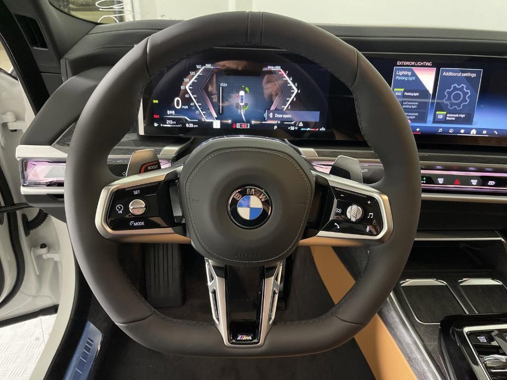 new 2025 BMW 740 car, priced at $104,700