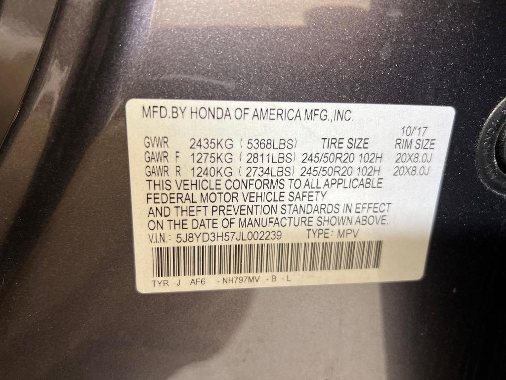 used 2018 Acura MDX car, priced at $19,999