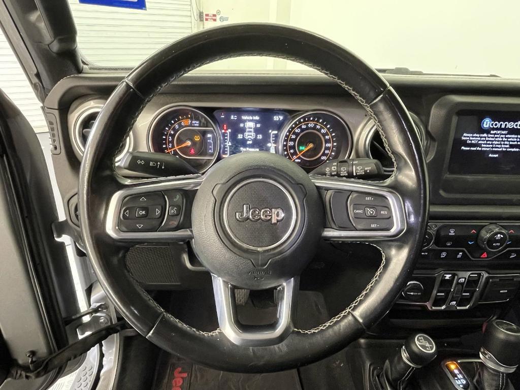 used 2020 Jeep Wrangler Unlimited car, priced at $20,496