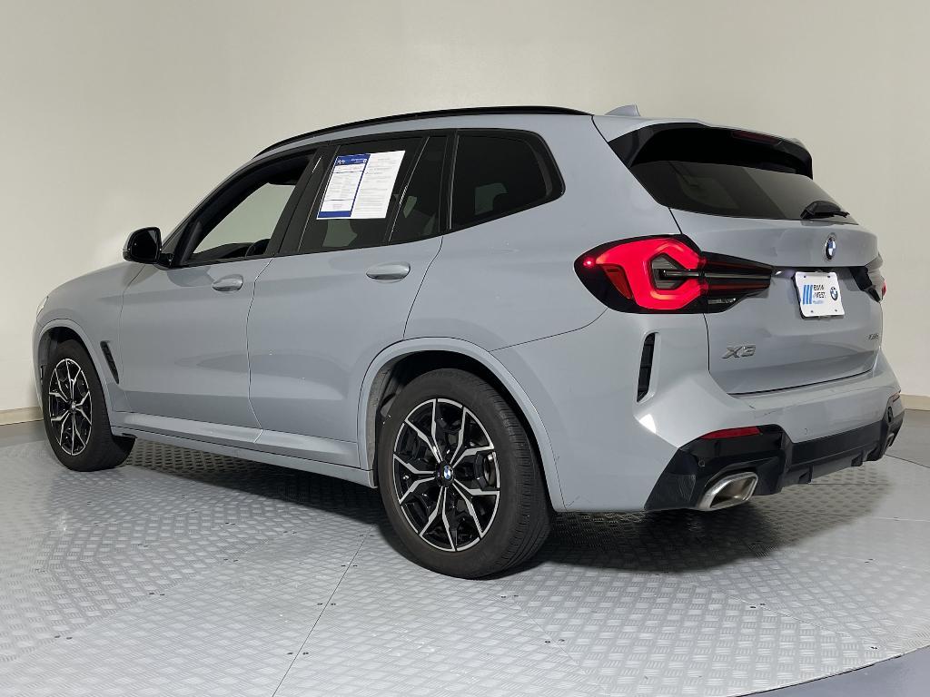 used 2022 BMW X3 car, priced at $33,999