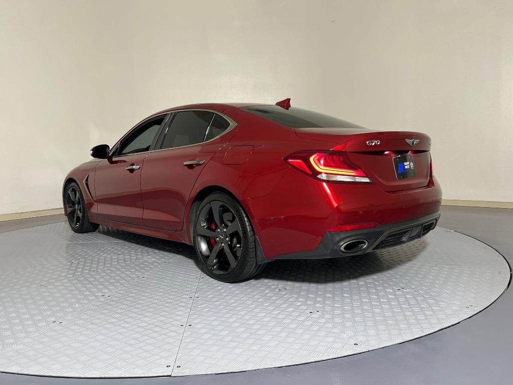 used 2020 Genesis G70 car, priced at $18,999