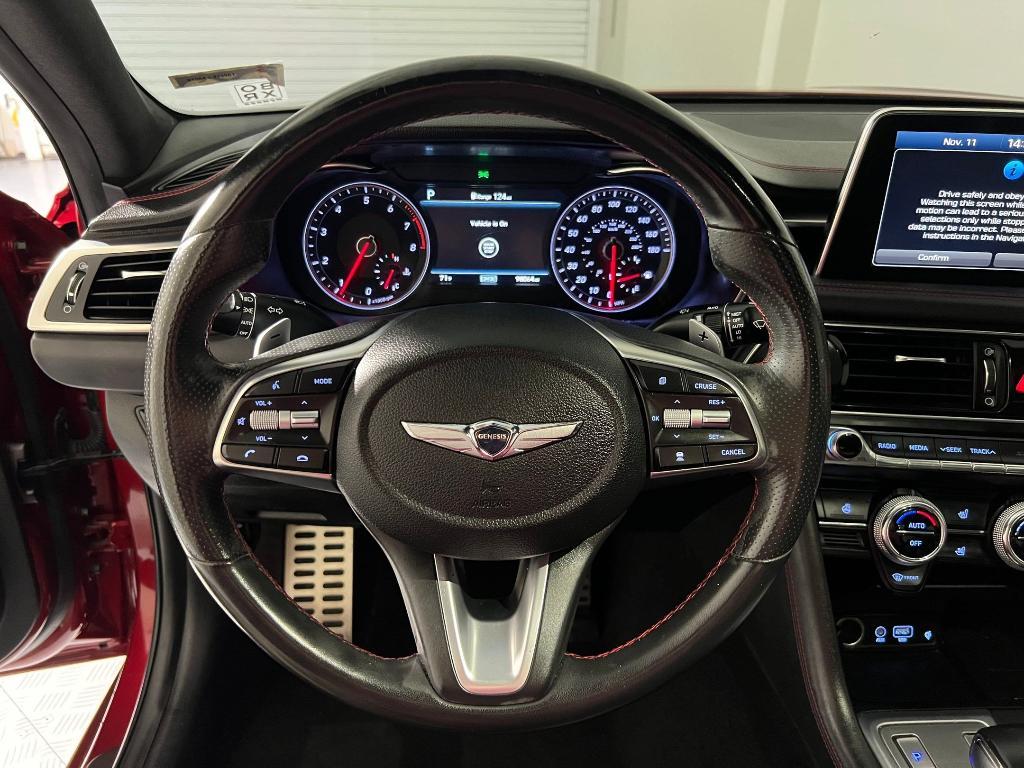 used 2020 Genesis G70 car, priced at $18,999