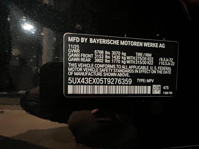 new 2026 BMW X6 car, priced at $118,580