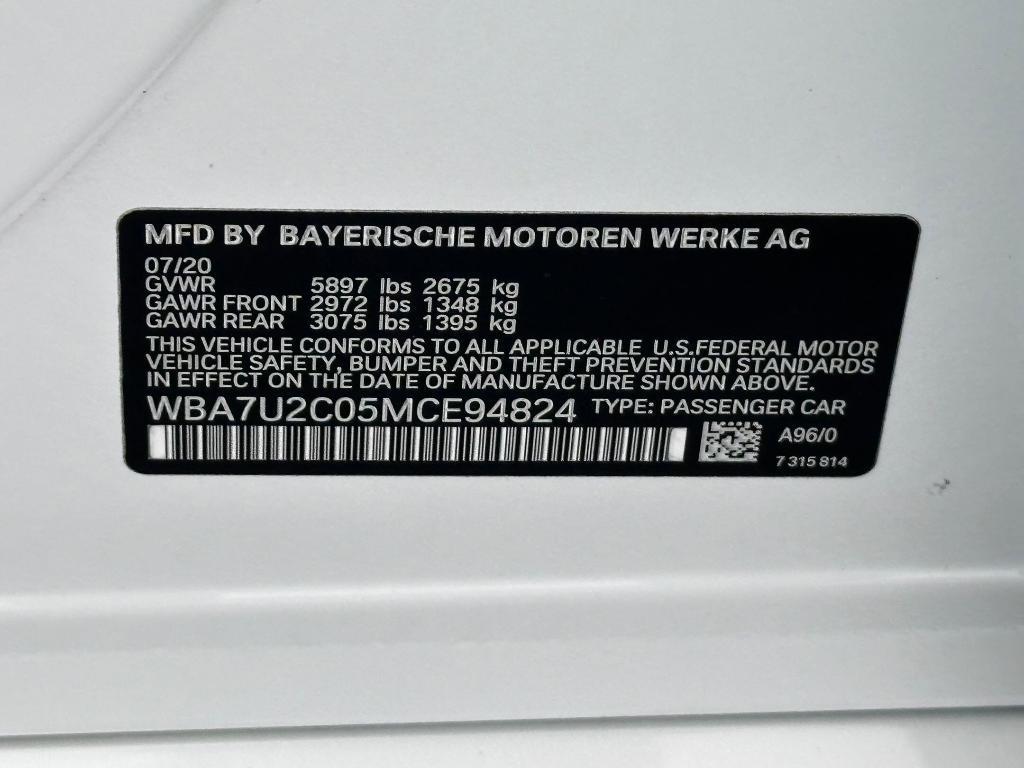 used 2021 BMW 750 car, priced at $38,398