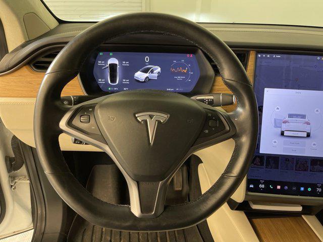 used 2018 Tesla Model X car, priced at $34,999