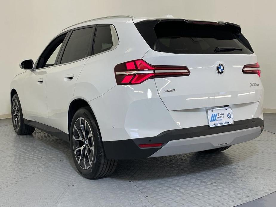 new 2025 BMW X3 car, priced at $54,075