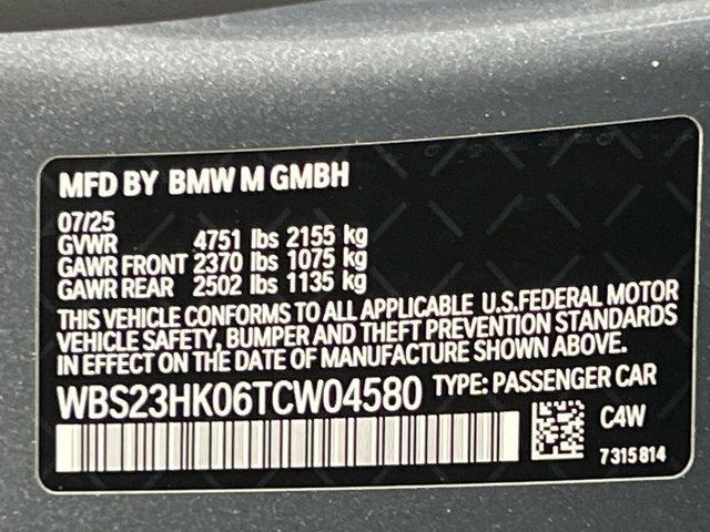 new 2026 BMW M4 car, priced at $92,505