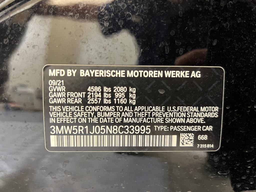used 2022 BMW 330 car, priced at $29,999