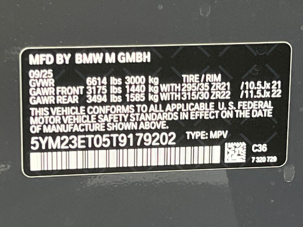 new 2026 BMW X6 M car, priced at $145,055